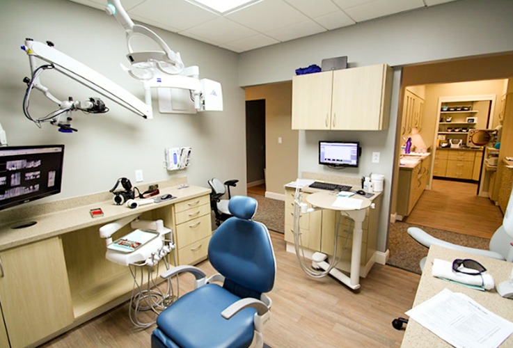 Dental exam room